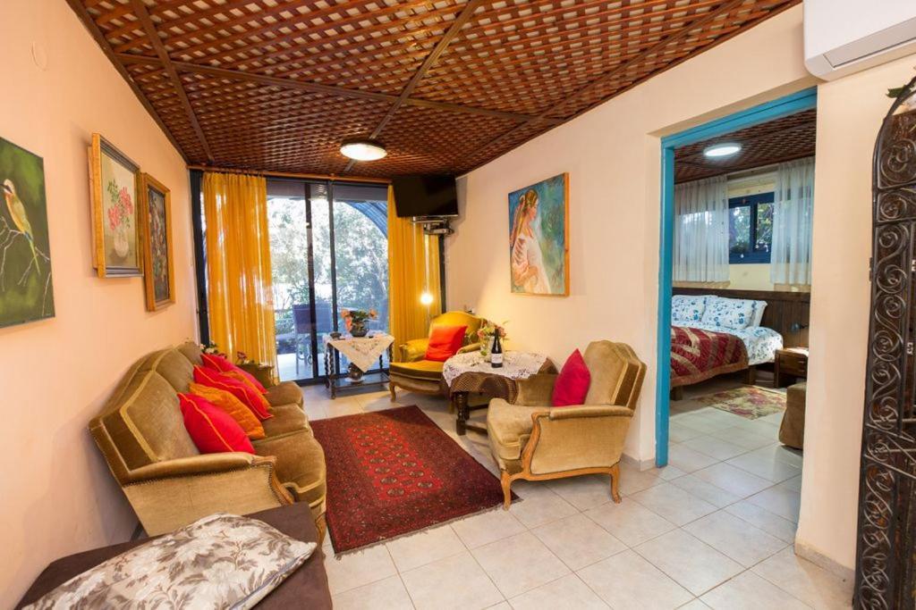 Havaya Ba Nof Lodge Rosh Pinna Quarto foto